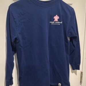 Simply Southern Blue Short Sleeve Tee